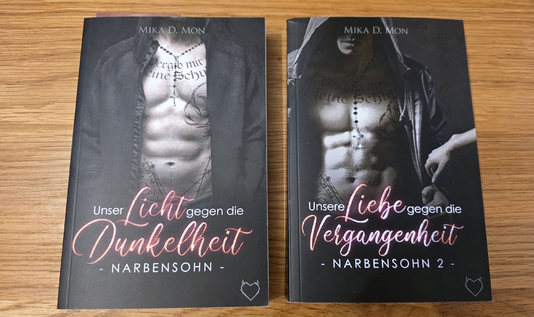 Livres: Mika D. Mon "Narbenschwester Narbensohn" 3 Teile – Neuf (Voir description) à Gais par ste_y6ps 1
