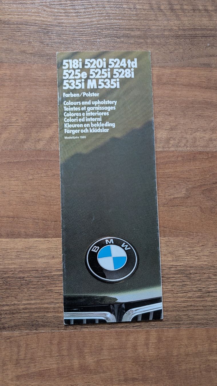 Riviste & Magazine: Original BMW  E28 , 4 Prospekte – Usato da Ruschein venduto da RallyProfi92 5