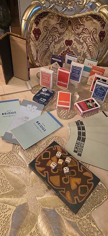 Giochi: Grosses Spielkarten Set, antik, selten – Usato da Kaufdorf venduto da Nati-Nati