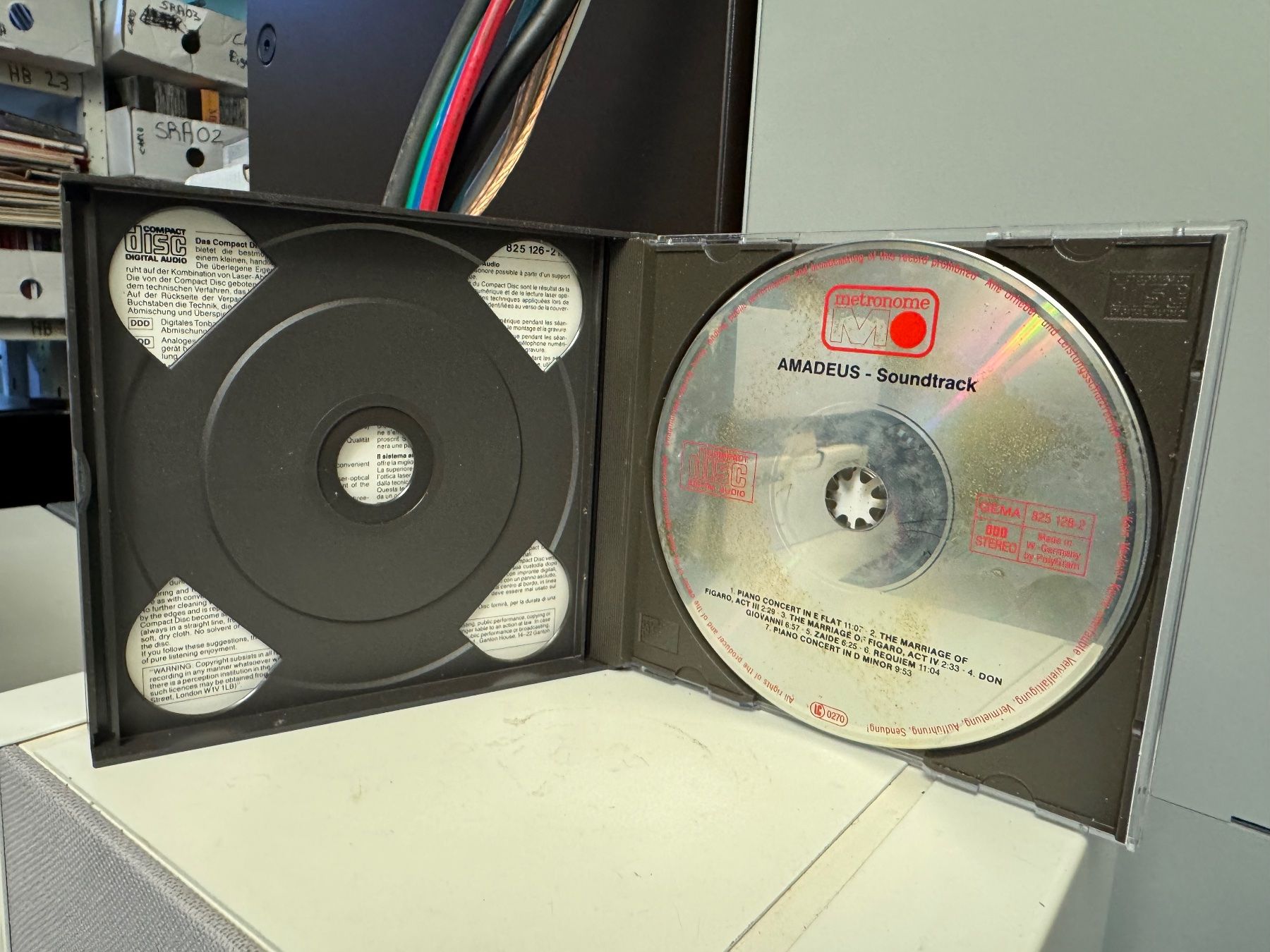 CD: Amadeus - Soundtrack (2 CD's) - SRA05B – Usato da Küsnacht ZH venduto da pdproject 3