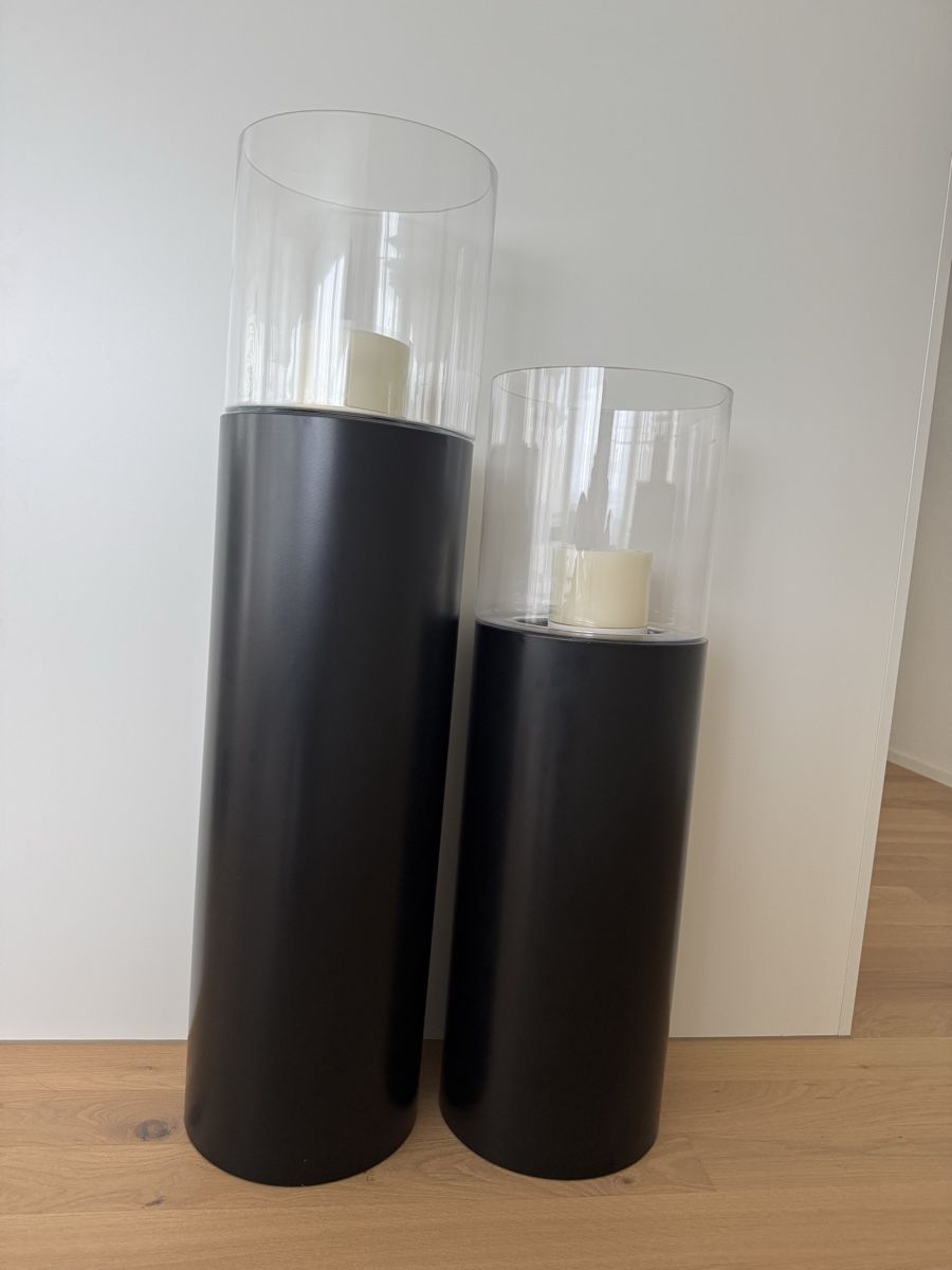 Micasa Bougeoirs: Windlichtsäule 2er Set – D'occasion à Amriswil par mer_7lhw