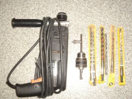 Black+Decker-Bohrhammer BD 651 450W mit diversem Zubehör