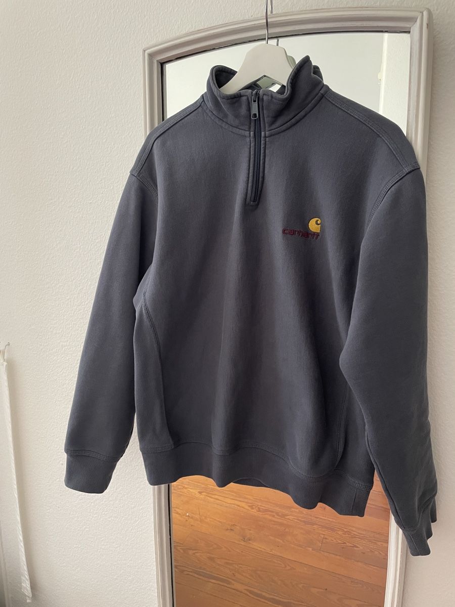 Carhartt Maglioni & Felpe: Carhartt Zip-Sweater in blau – Usato da Bern venduto da Corinn_na