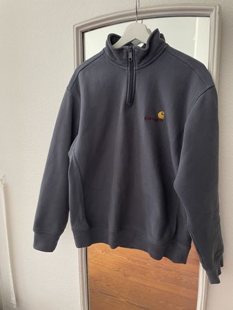 Carhartt Zip-Sweater in blau
