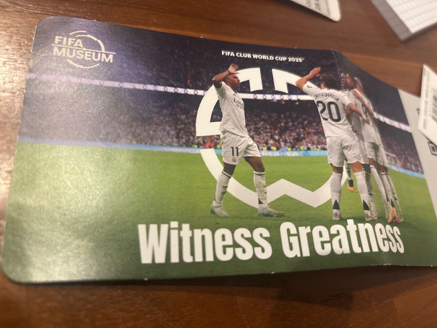 Biglietti: FIFA Museum Ticket, gültig bis 25.06.2026 - – Nuovo e nell'imballaggio originale da Zürich venduto da engebrunau