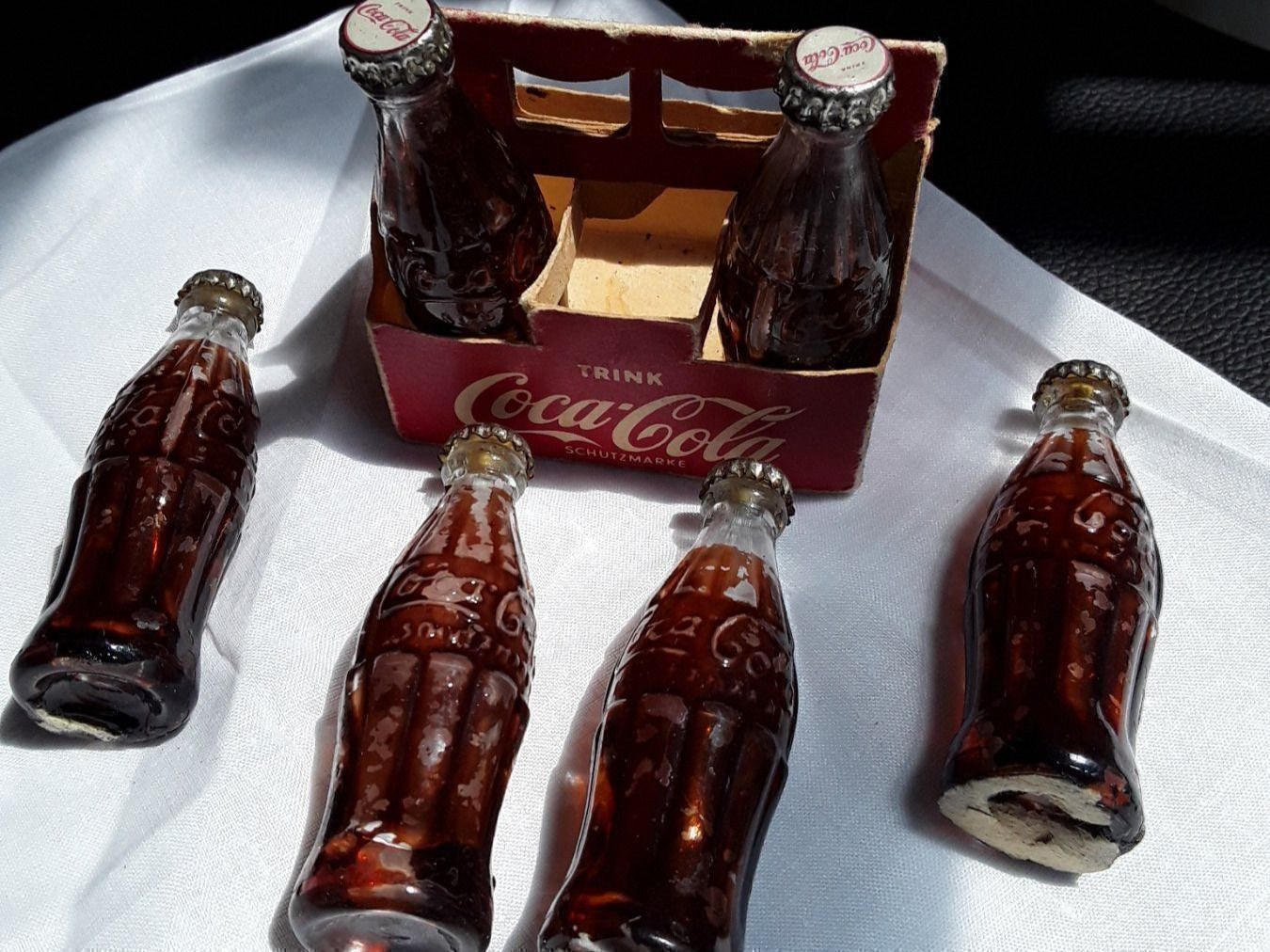 Altro in Stoviglie & Bicchieri: Original MiniaturCoca-Cola Flaschen 50er – Usato da Zürich venduto da gutsan 6