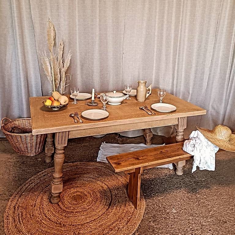 Tische: Table de ferme – Gebraucht aus Arzier-Le Muids von Renov_1273 2