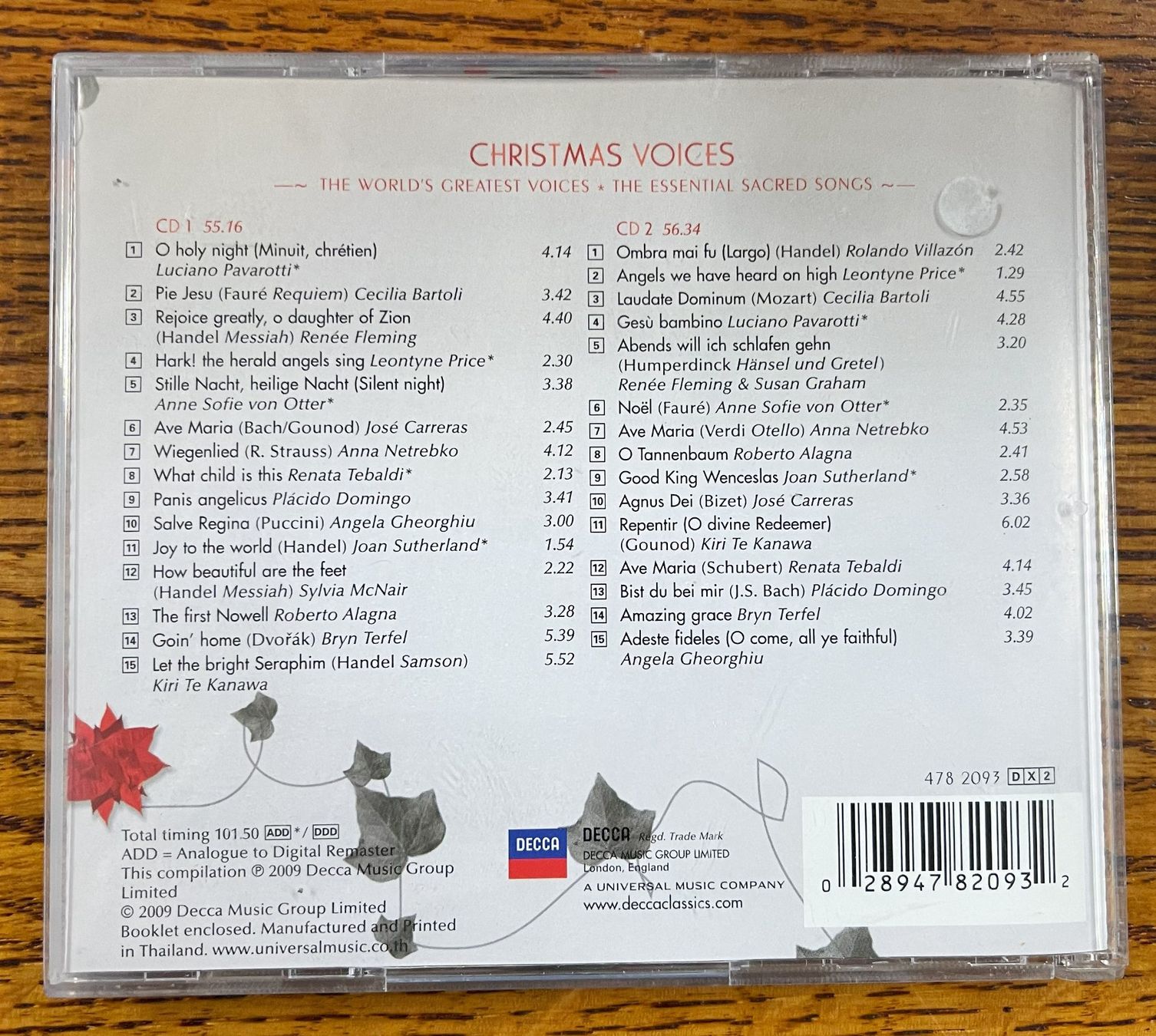 CD: CHRISTMAS VOICES CD – Usato da Oftringen venduto da Vucki 1