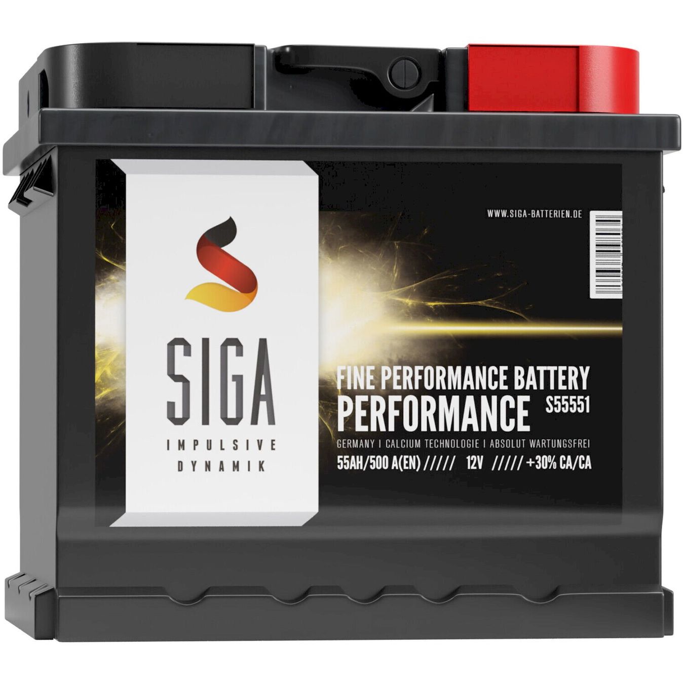 Batterie: SIGA Autobatterie 55Ah 12V – Nuovo e nell'imballaggio originale da Bottighofen venduto da zaap