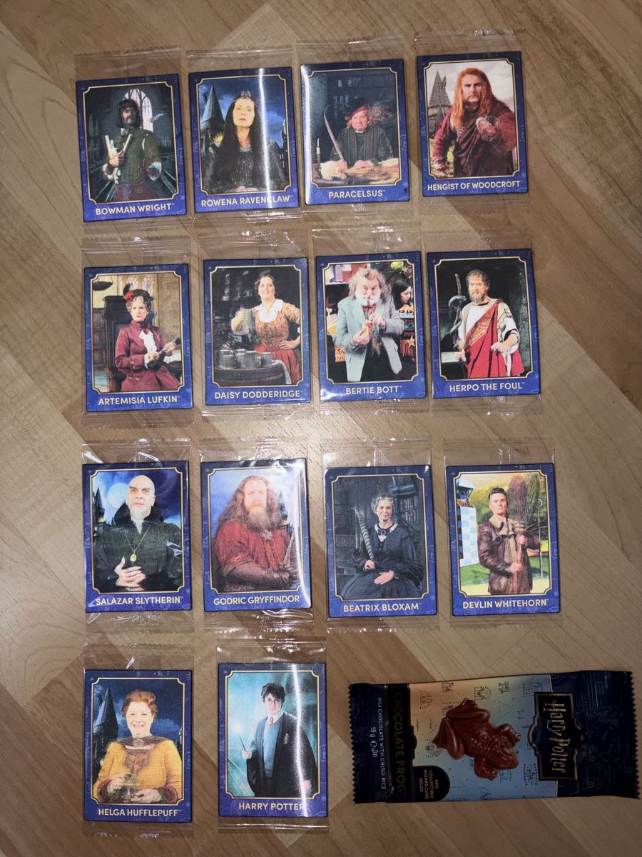 Sammelbilder & Trading cards: Harry Potter Schoggy Frog Karten Sammlung Lenticular – Neu (gemäss Beschreibung) aus Galgenen von Miachelle