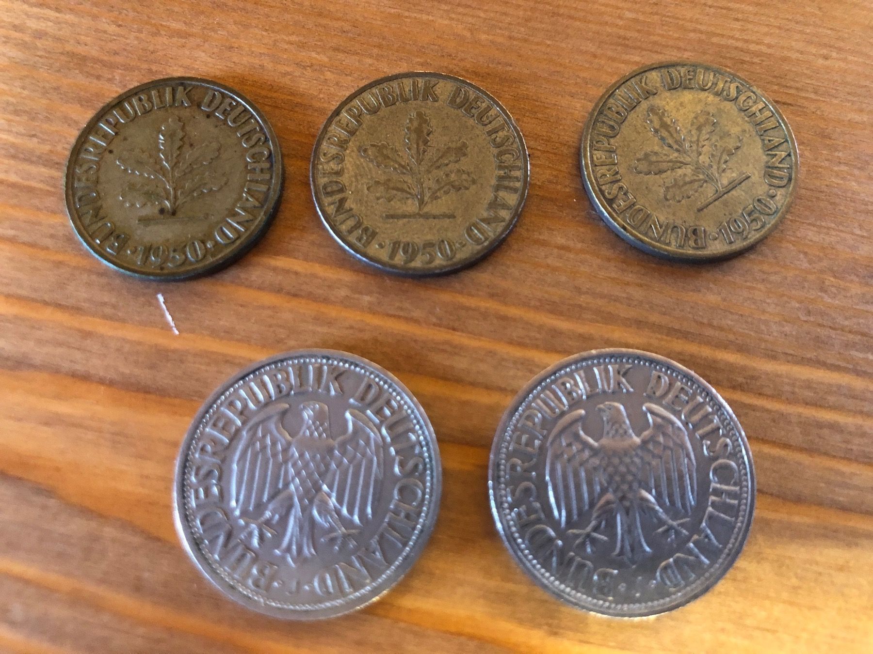 Alle Münzen: Monnaie deutschmark allemand – Gebraucht aus Oron-la-Ville von W.XIX 1