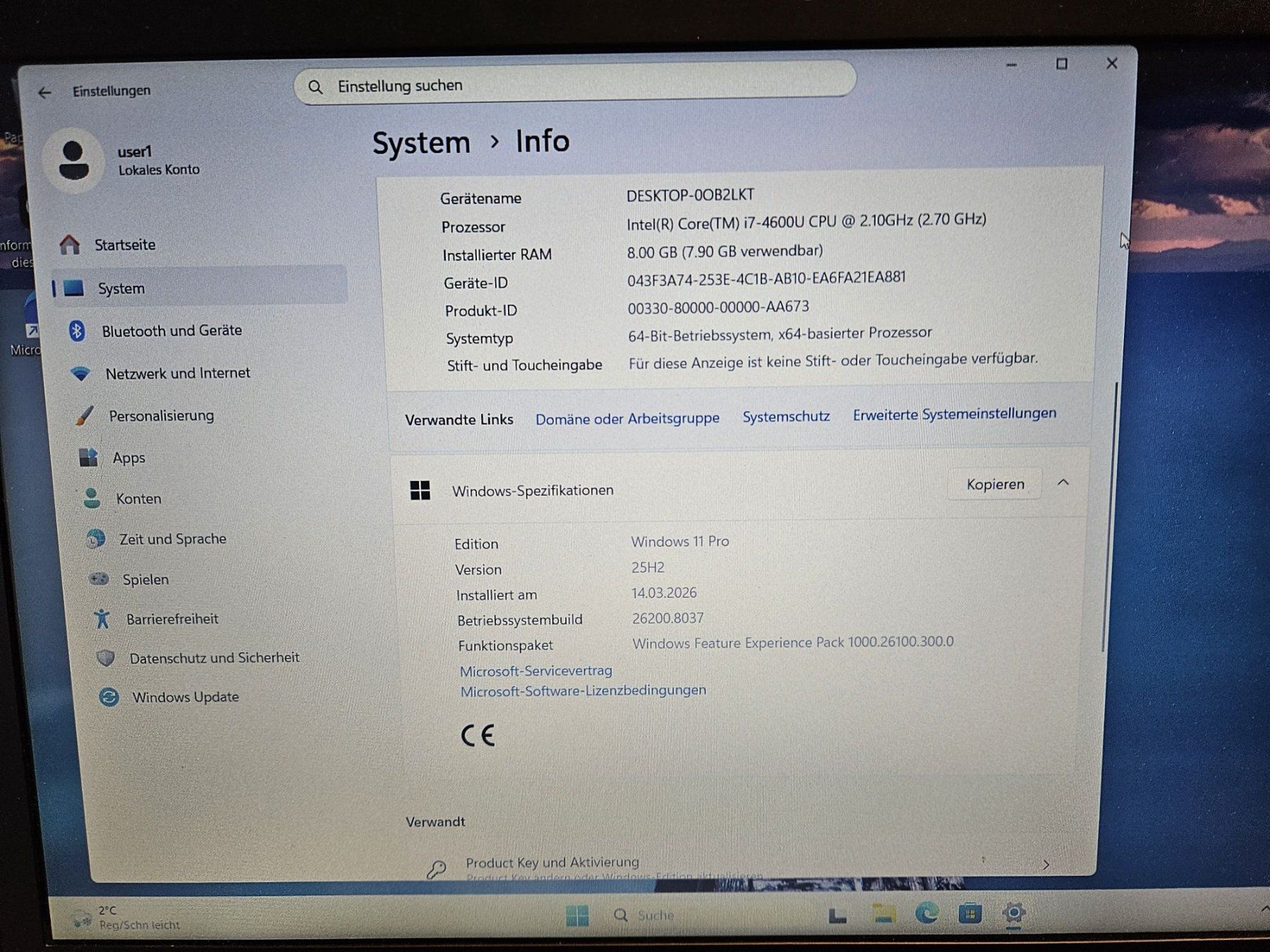 Hewlett Packard Notebook: HP EliteBook 850 G1 – Usato da Mastrils venduto da Alruma 1