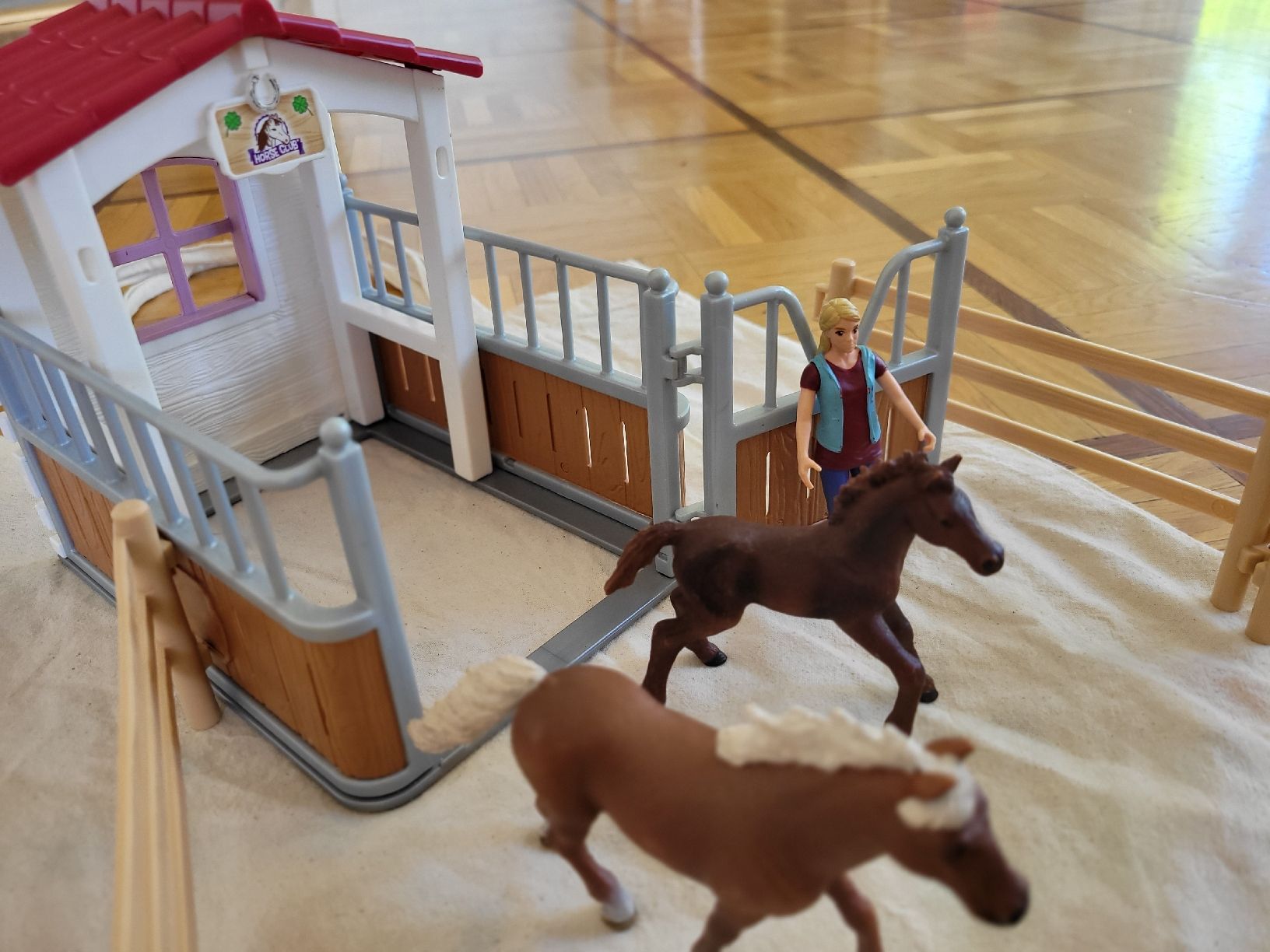 Schleich Giocattoli: Pferdebox Schleich Pferd Box Stall – Usato da Genève venduto da inu_ln6m 3