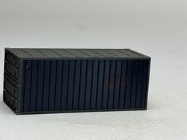 EB- 20 Ft. Container neutral olivgrün lackiert Miltär