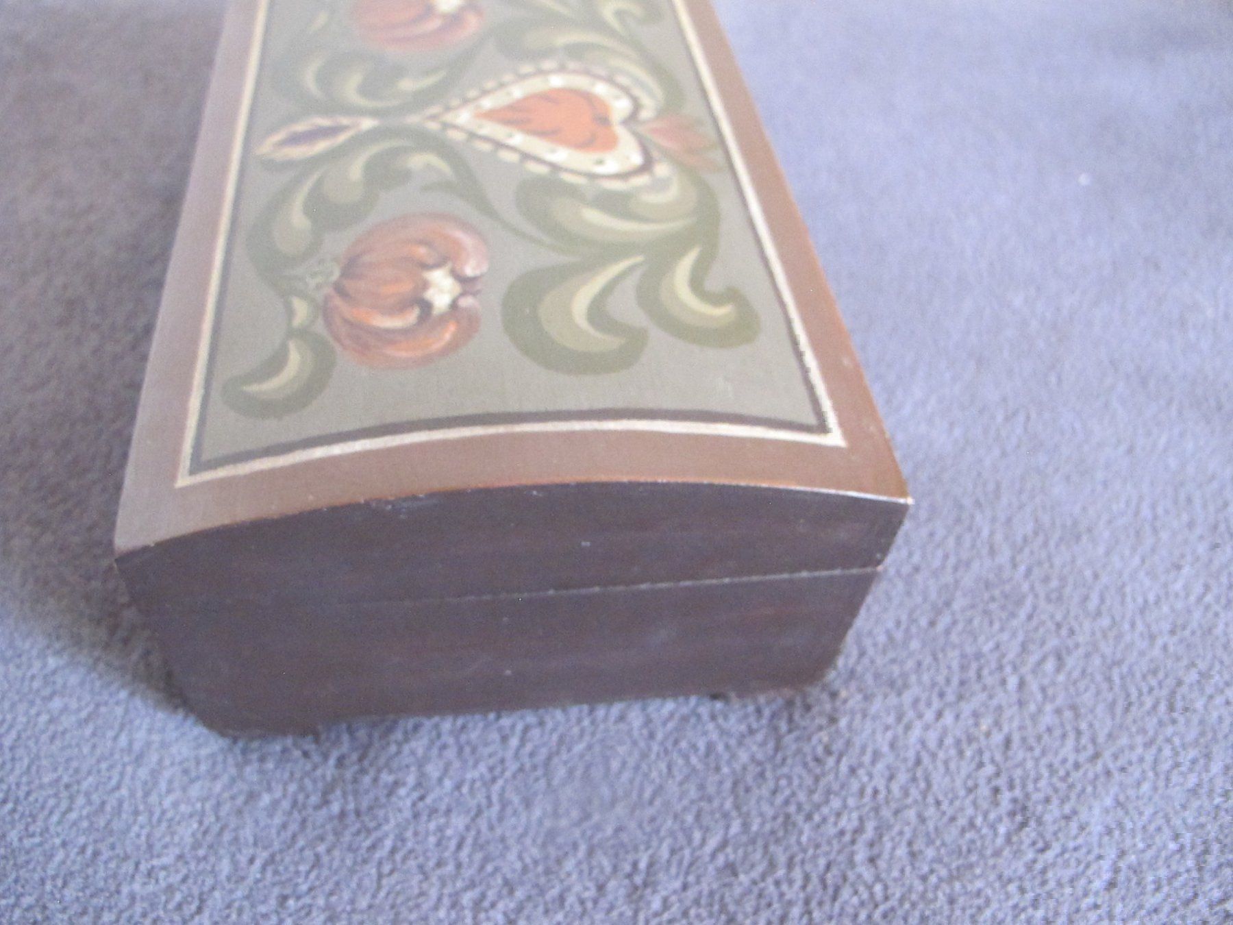 Barattoli: Schöne Schatulle aus Holz Vintage – Usato da Löhningen venduto da Chimae67 5