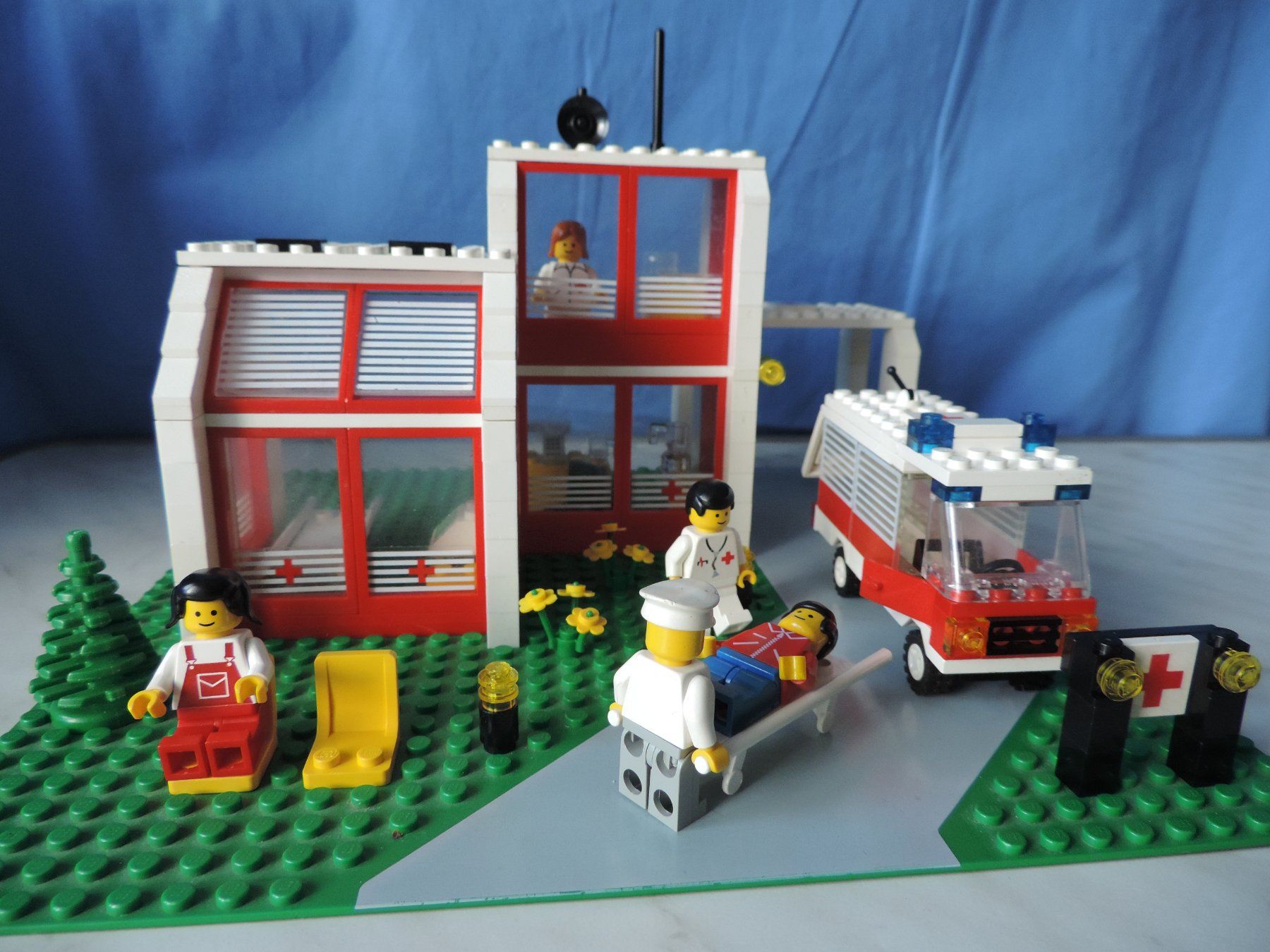 Lego Giocattoli: Notfall Center, Set 6380 (1987) – Usato da Burgdorf venduto da ursla50