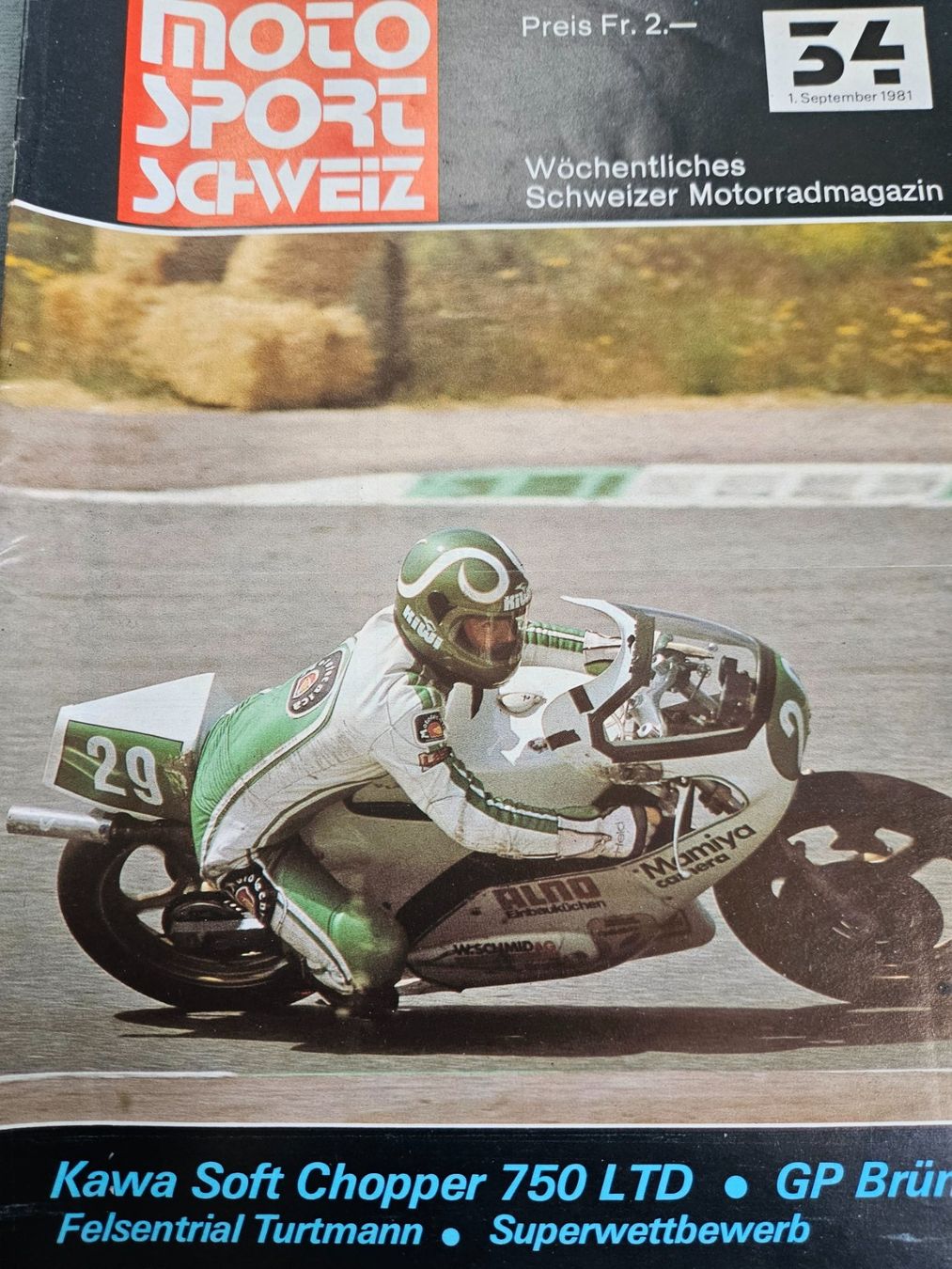 Zeitschriften & Magazine: Moto Sport Schweiz  34/81  Kawasaki 750 LTD xx – Gebraucht aus Flawil von sr1_f6st