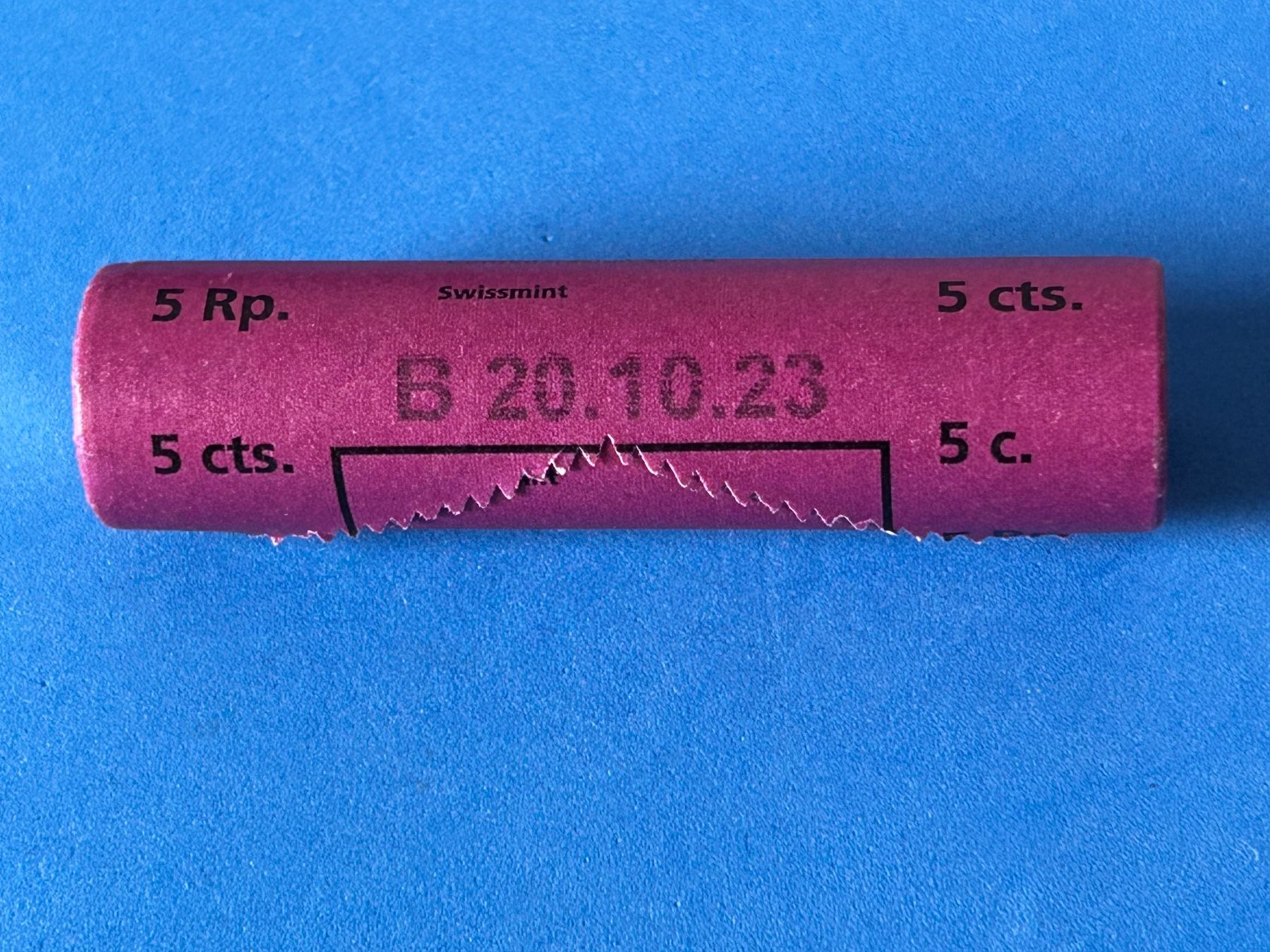 Tutti le monete: 5 centimes 2023 UNC coin from coin roll – Nuovo (secondo la descrizione) da Corcelles NE venduto da AJKader 4