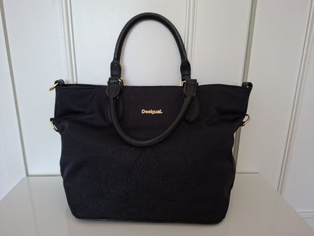Sac à main Desigual noir – Motifs mandala – Chic & élégant