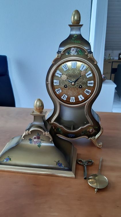 Pendule Murale CHATEAU – Diamètre 60 Cm – Déco Style Château