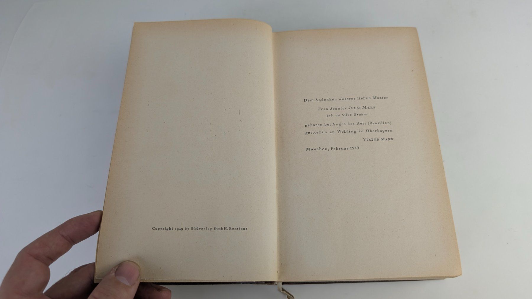 Bücher: Wir waren fünf, 1949 Viktor Mann – Gebraucht aus Zürich von 1.Simon 5