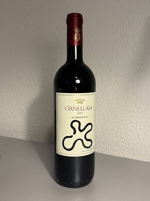 Vino: Ornellaia 2014 mit Spezialetikette – Usato da Baar venduto da UMACULINU