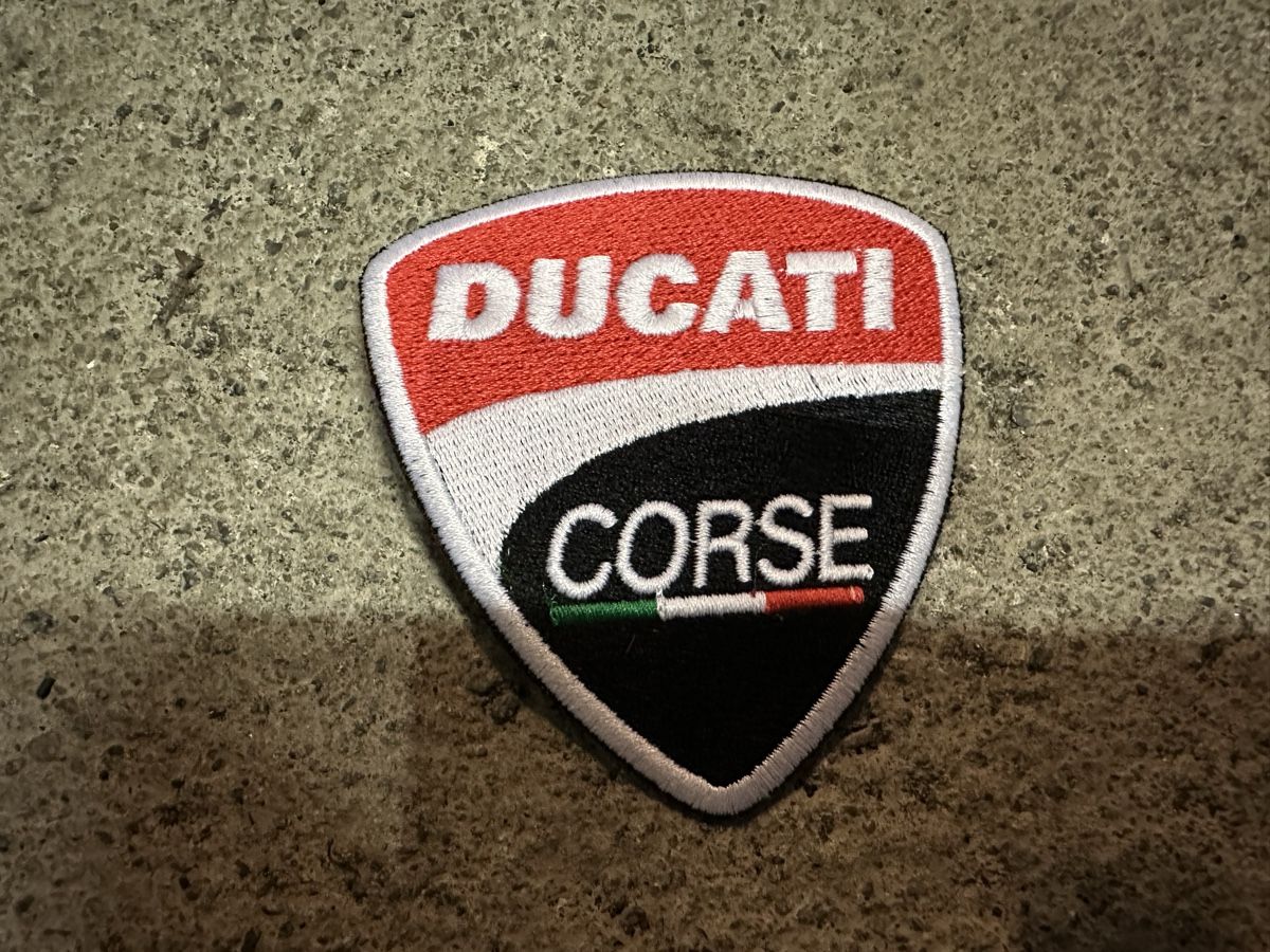 Toppe: Ducati corse Aufnäher patch – Nuovo (secondo la descrizione) da Reinach AG venduto da rares75