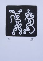 Linoldruck: Figuren I