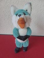 Vintage Fuchs Topsy Werbefigur