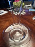 Dekanter WMF Glas + Abtropfhalterung Metall wie neu