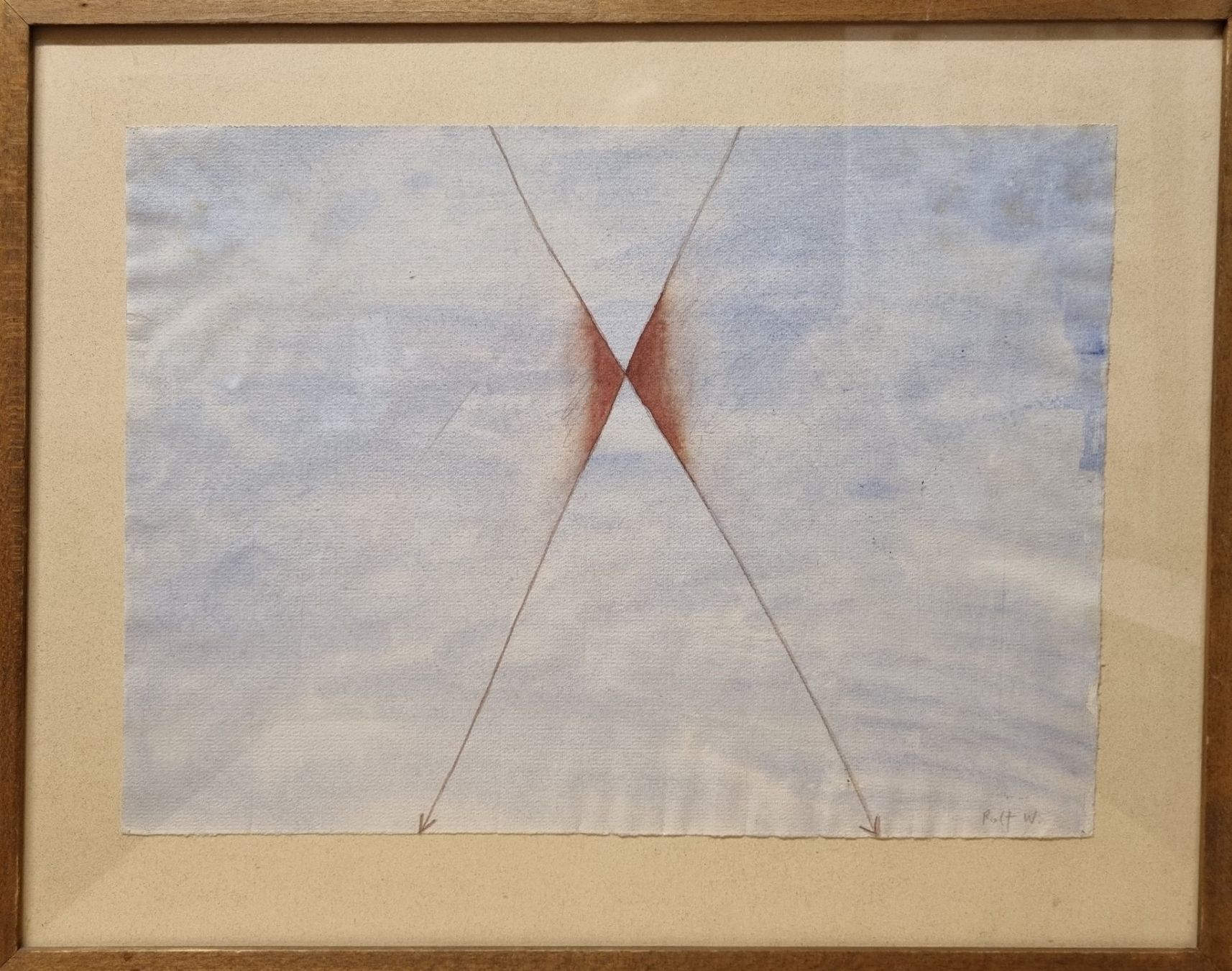 Dipinti: Rolf Winnewisser Aquarell – Usato da Schaffhausen venduto da Leveron13