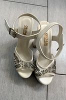 Elegante Sandaletten/Pumps in Weiss, Grösse 37 Neuwertig!
