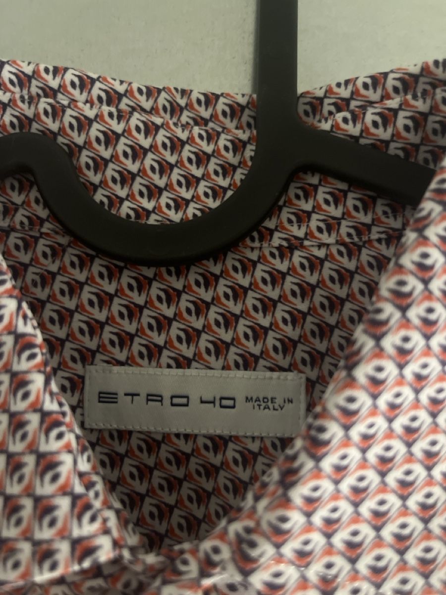 Etro Hemden: Etro Langarmhemd gemustert, Grösse 40 – Gebraucht aus Zürich von simboo 2