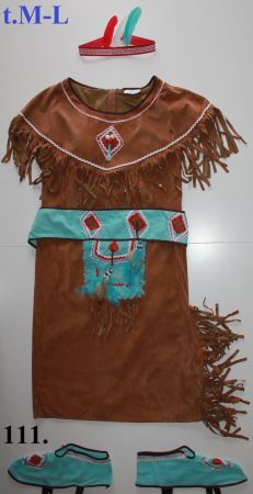 Costume Indienne/ Indianerin t. M - L     NEU!