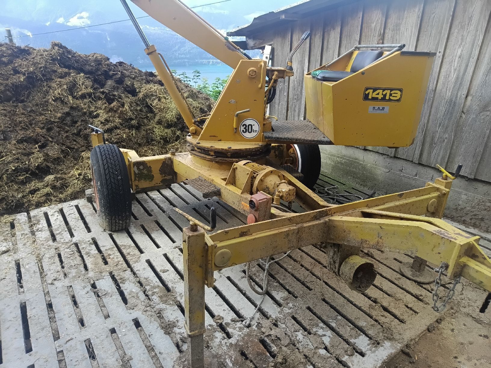 Toutes les machines: Mistkran Griesser 1413 Typ – D'occasion à Gersau par Hardi199 1