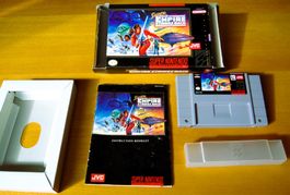 SNES: Super Star Wars The Empire strikes back, CIB, Top!