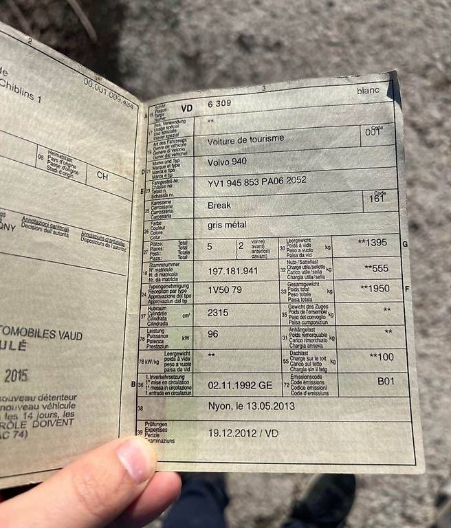Tutti pezzi di ricambio auto: Pièce Volvo 940 – Usato da Fleurier venduto da danimani 3
