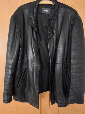 Joop! Lederjacke, schwarz, Grösse 50 Top Zustand!