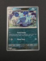 Nidorina [Reverse Holo] #30 MEW 151 NM / 🇬🇧