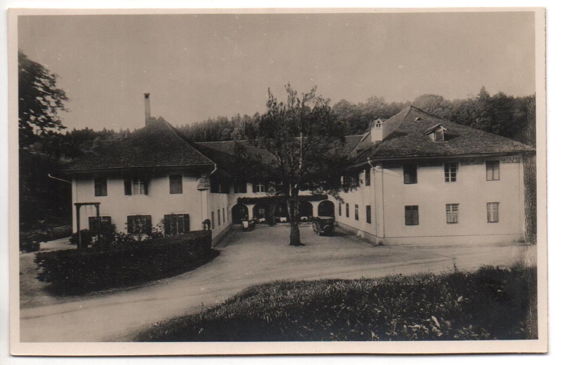 Cartes postales: Riedholz BAD ATTISHOLZ mit Oldtimer, Auto – D'occasion à Jona par philajona