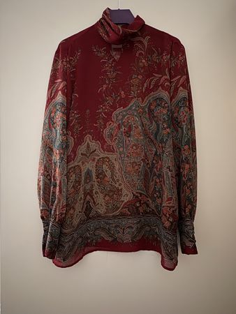 Ralph Lauren elegant cocktail blouse