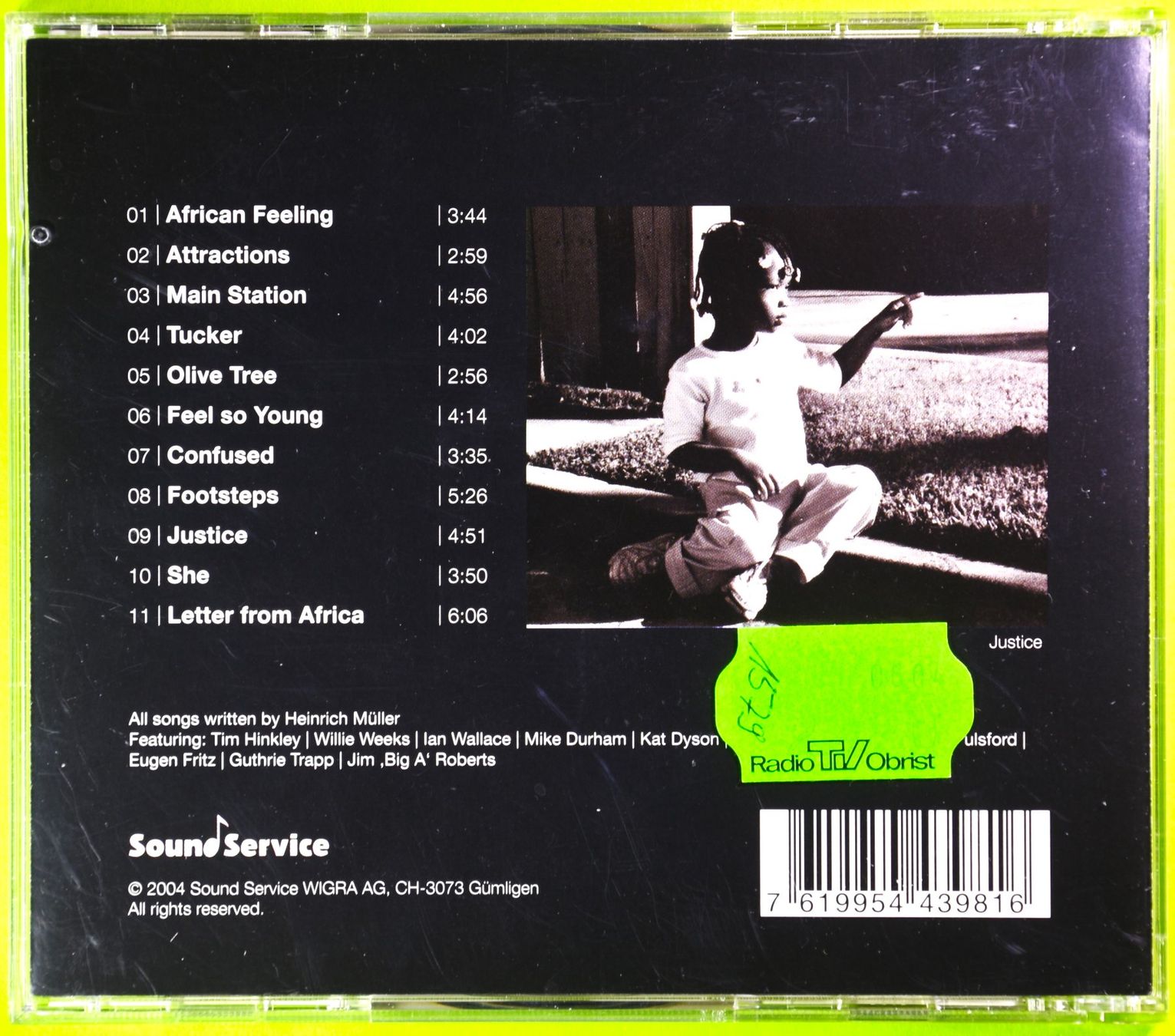 CD: HEINRICH MÜLLER  /  FOOTSTEPS – Nuovo (secondo la descrizione) da Luzern venduto da piro12 1
