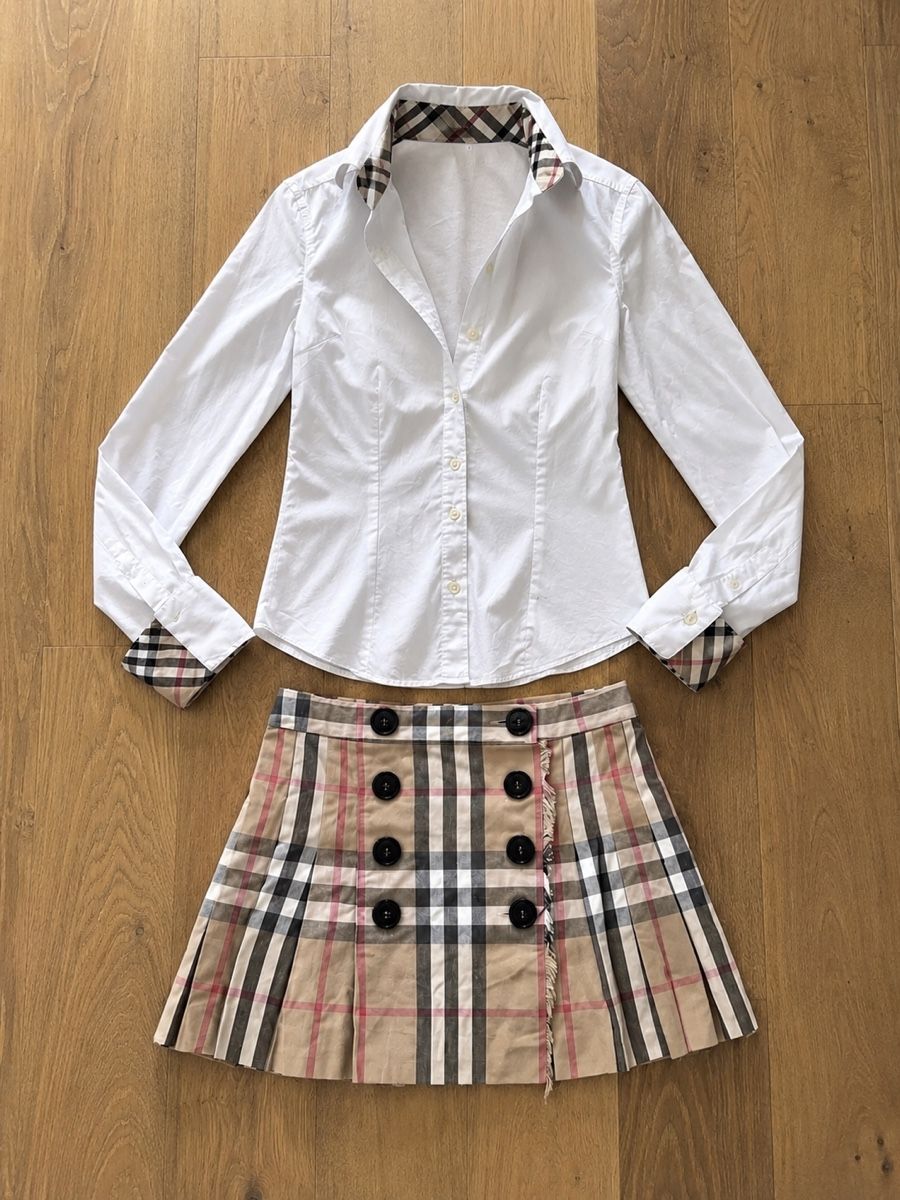 Burberry Gonne: Burberry Hemd und Rock Karomuster Gr. S  – Nuovo (secondo la descrizione) da Bern venduto da hro_b9qn