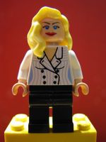 Lego Minifigur Elsa Schneider iaj045