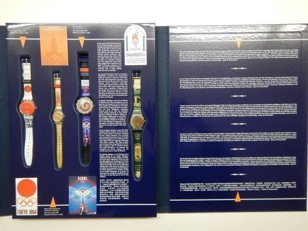Swatch Uhren: Swatch Olympics-Box 1994 – Neu und originalverpackt aus Seengen von Ombre03 3