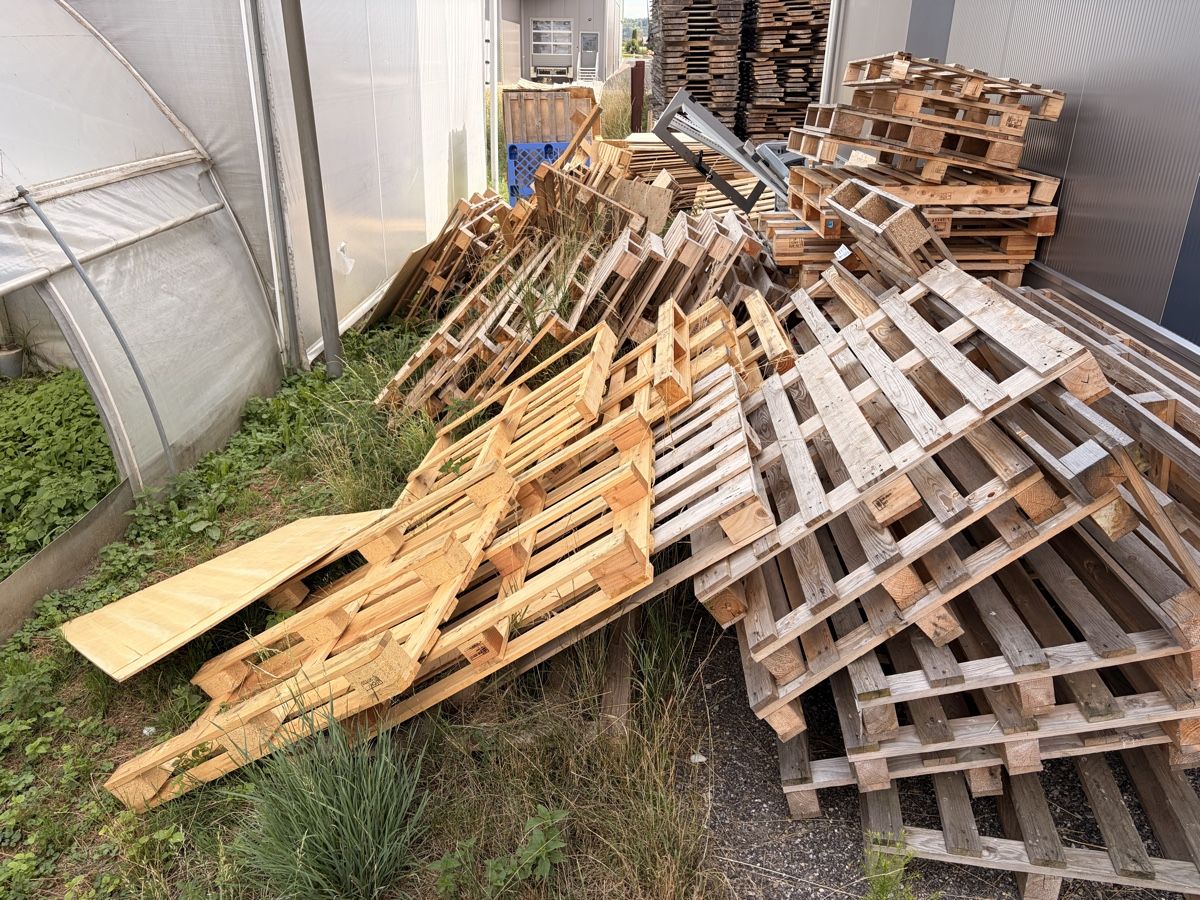 Holzartikel: Holzpaletten gebraucht – Gebraucht aus Andelfingen von GoOdiGo
