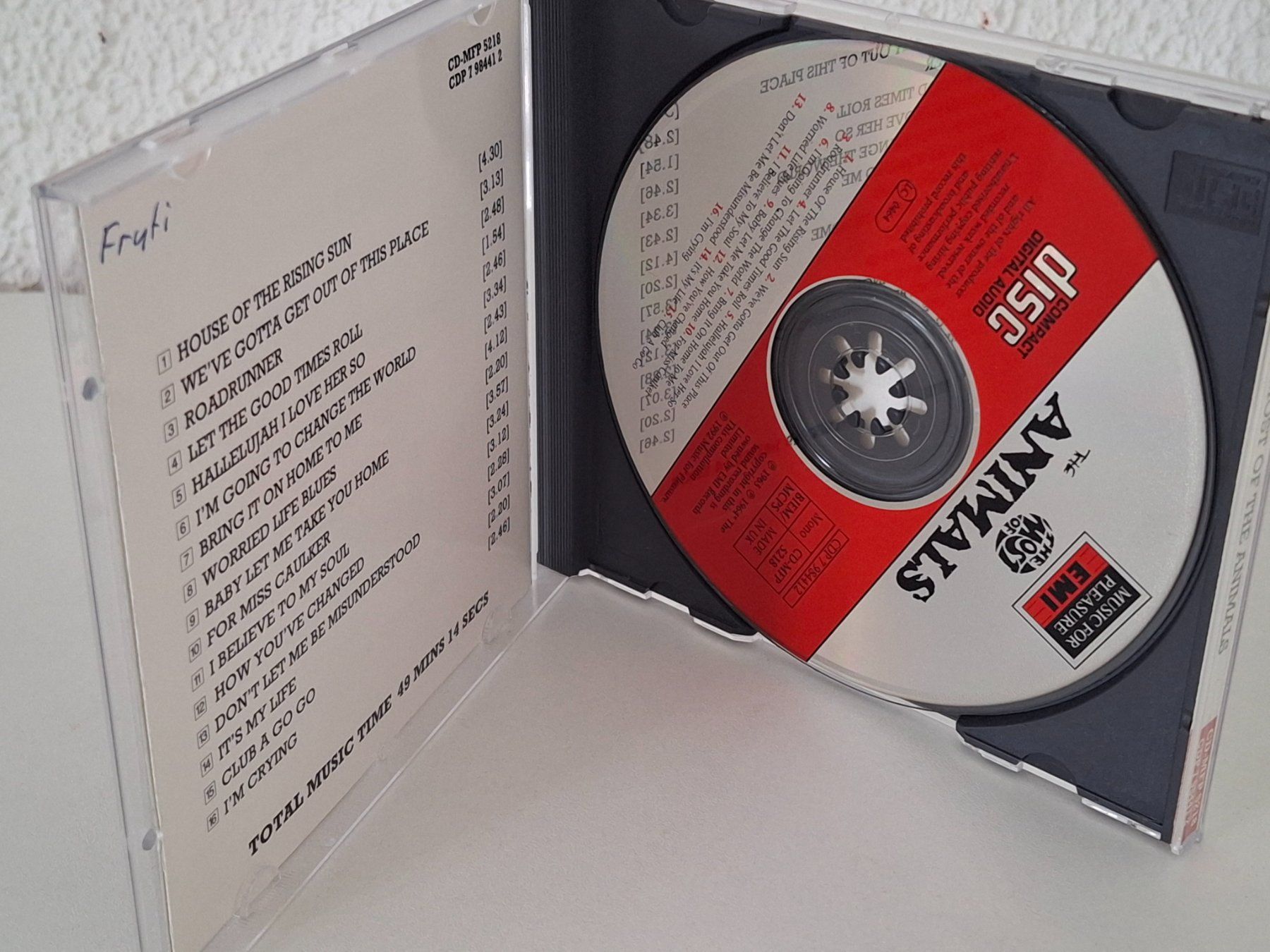 CD: CD The Animals - The Most Of – Usato da Aarberg venduto da Jackup1 2