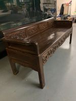 Asia Wood Bench - Opium Bank Bed, China Bank - Banque d'Asie