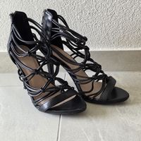 Damenschuhe Sandalen Jenny Fairy Schwarz Gr. 36