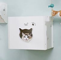 CatS Design Kletterwand große Katzenbett Katzenwandhöhle F2